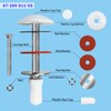 Vsttar DB-TB-M, 67-209-911-SS White Diving Board Mounting Kit Replacement for