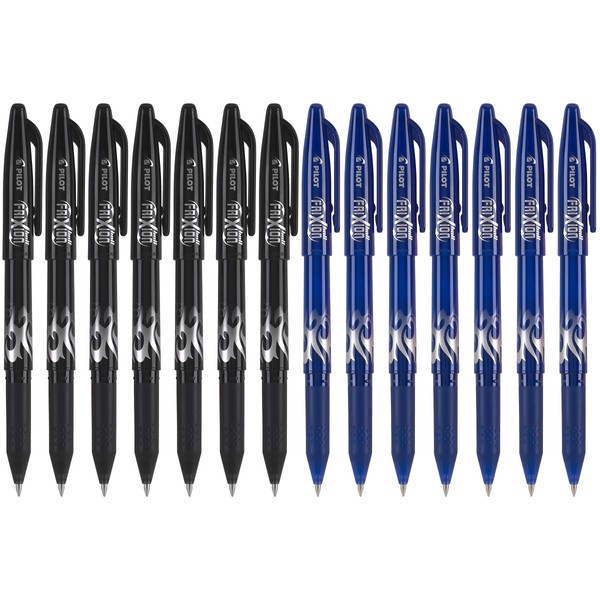 PILOT FriXion Ball Erasable & Refillable Gel Ink Stick Pens,