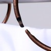 SlipX Solutions Simple Slide Shower Curtain Rings Provide Effortless Gliding