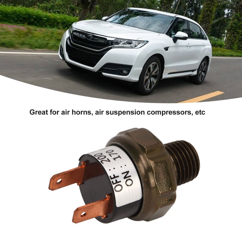 Air Compressor Pressure Control Switch Valve Stainless Steel Car Replacement
