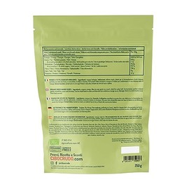 CIBO CRUDO crudo biologico vegan Bio Mango Getrocknet - 250g. Getrocknete Mango ohne Zucker. Mangostreifen zur Verwendung als Snack oder in S???en Rezepten. Reich an Vitamin A & C Ballaststoffe und Antioxidantien.