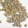 Prolinks- 500 pcs Premium Silicone Lined Copper Micro Rings Beads Tubes For I-Tip Hair Extensions (Dark Blonde- 4 mm)