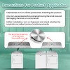 W11675852 W11328381 Washer Dryer Control Knob Timing Knob (Large) Compatible