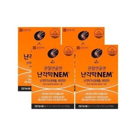 Chong Kun Dang Health Articular Cartilage and Egg Shell Membrane NEM 430mg x 60 capsules x 4 boxes / 종근당건강 관절연골엔 난각막 NEM 430mg x 60캡슐 x 4박스