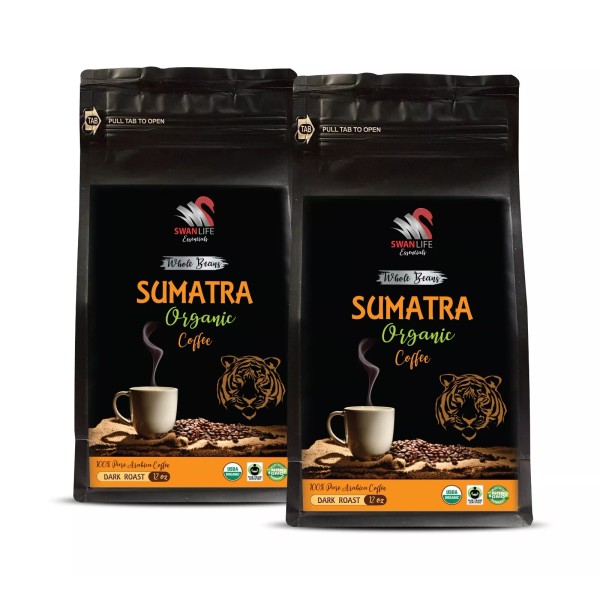 SWAN LIFE ESSENTIALS Coffee chocolate notes - SUMATRA ORGANIC COFFEE