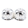 2pcs Vintage Wine Glass Innovative Exquisite Light Luxury Court Style