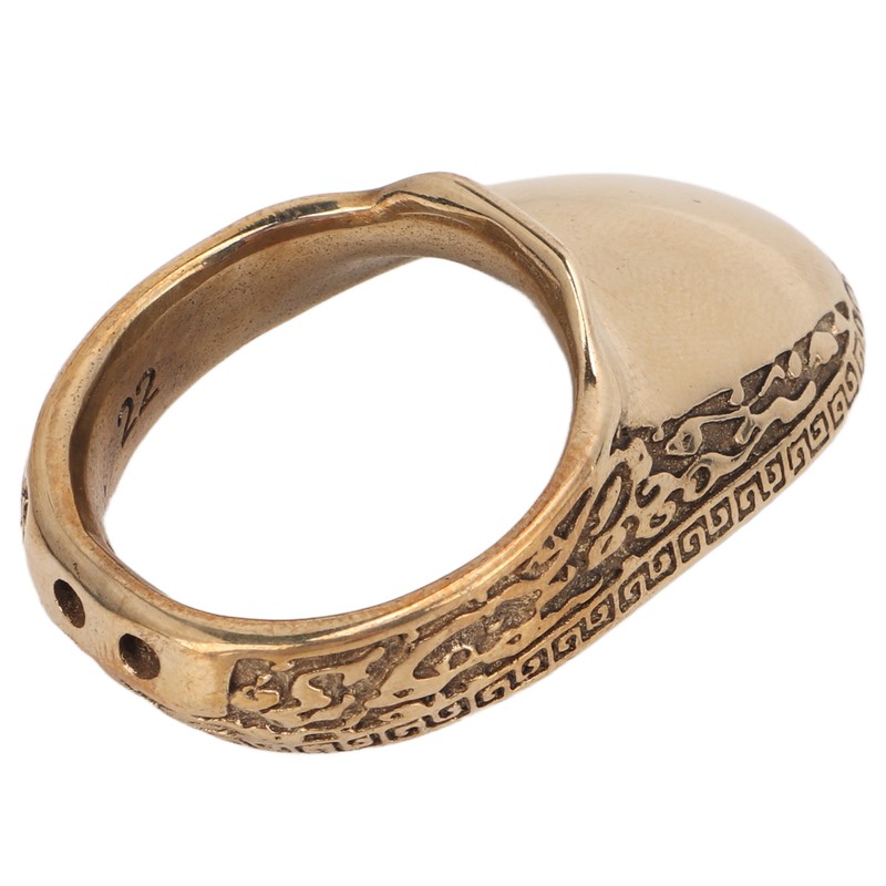 Archery Thumb Ring Universal Archery Shooting Metal Brass Finger Guard
