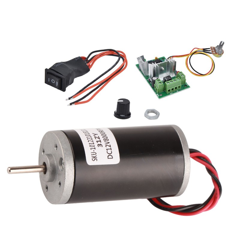 DC Permanent Magnet Motor Low Noise Mini High Speed CW