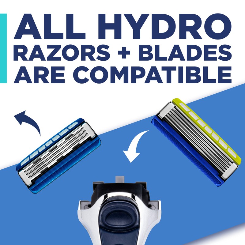 WILKINSON SWORD - Hydro 5 Razor Blades for Men |