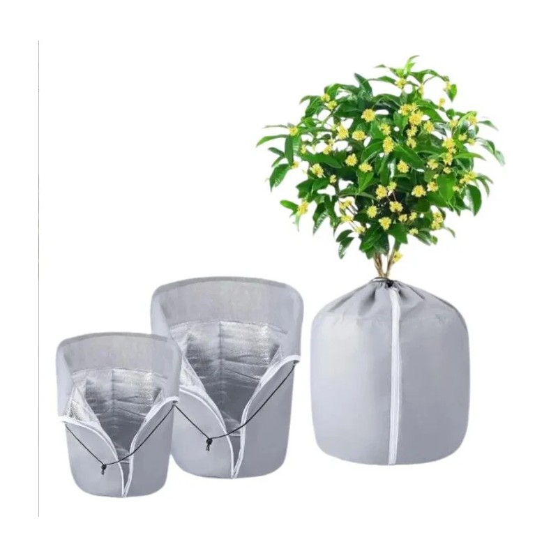 Winter Plant Frost Cover for Shrubs & Potted Trees –