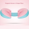 Pregnant Women Sleep U Shape Pillow Cotton Waist Belly Support