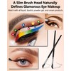 BeautyCurls Eyeliner Brushes Set, Fine Angled Eyeliner Eyebrow Concealer Brushes
