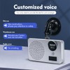 E12 Outdoor IP43 Waterproof Motion Activated Voice Prompt Siren Alarm