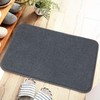 LINLA Indoor Doormat-Super Absorbs Mud Low Profile Door Mat 35"
