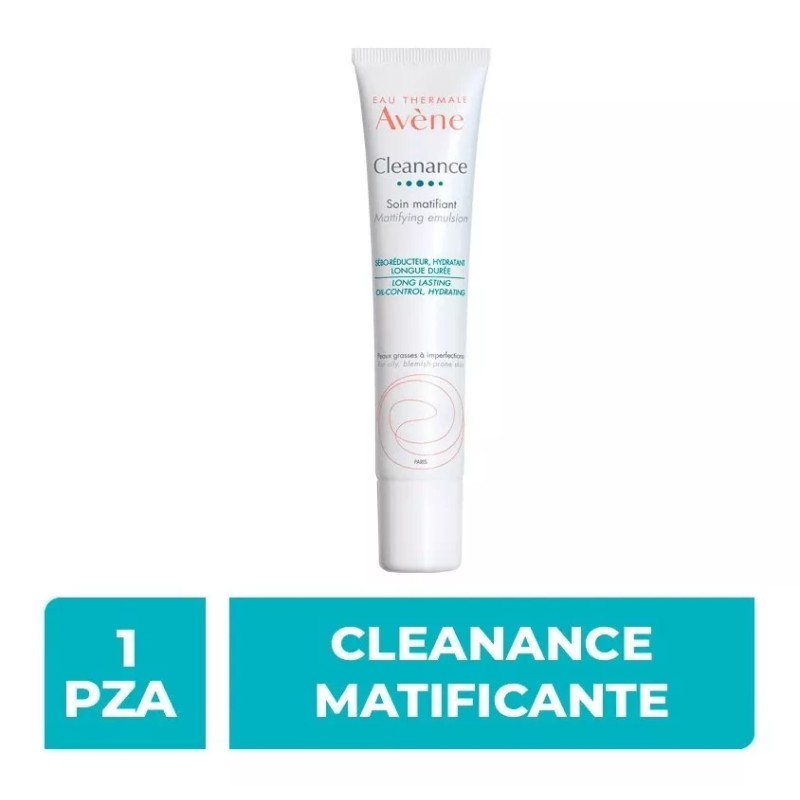 Avène Cleanance Cuidado Matificante 40ml Piel Grasa