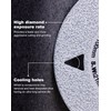 ZERICHIVE 4" Grinding Tile Blade Diamond Granite Cutting Blade for