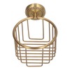 Hollow Out Toilet Paper Holder Antique Rust Proof Wall Mounted