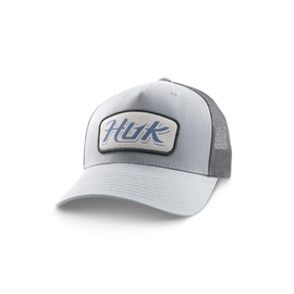 HUK Men's Standard Trucker, Anti-Glare Snapback Fishing Hat, Night Owl