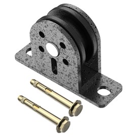 Mixizigoz Cable-Pulley-Wheel, Single Mounted Pulley Block, Heavy Duty Silent Lifting Pulleys, Fixed Bearing Pulley Fit for Home Gym Equipment, Clothesline, LAT Pulldown Machine, Pulley System (1)