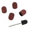 Sunicon Nail Art Sanding Caps 120 Grit Manicure Polishing Sanding