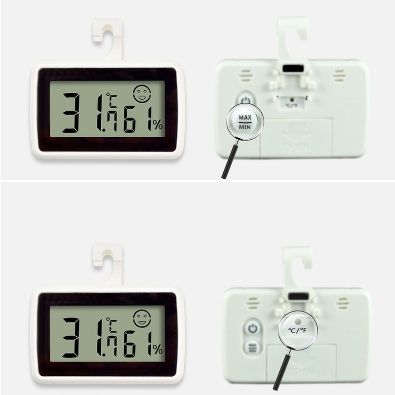 Digital Hygrometer Indoor Thermometer Humidity Gauge Room Thermometer Accurate Temperature