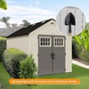 FIMXSD 9 pcs Storage Shed Hooks J U V-Shape Hangers