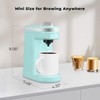 CHULUX Mini Coffee Maker for K Capsule, Single Serve Coffee