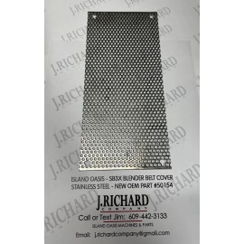 ISLAND OASIS - SB3X BLENDER BELT COVER - STAINLESS STEEL - NEW OEM PART #50154