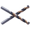 2PCS,27/64",Black and Gold, Twist Drill Bits