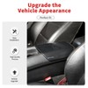 SQQP Center Console Cover Armrest Box Trim Waterproof Protector Fit