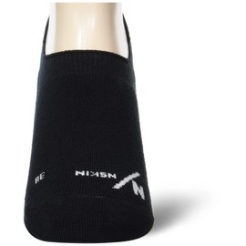 NEUTRALWORKS. KSU62142 Socks Deodorizing, Moisture Absorption, Ankle Socks, Nu Skin Deo Short Socks, Unisex, Black