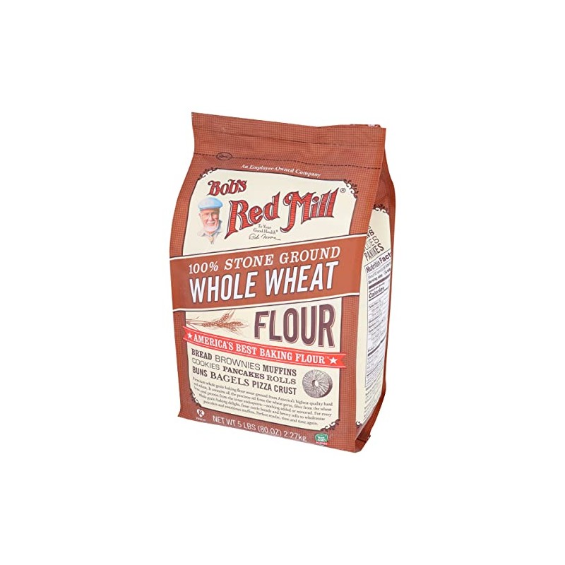 Bob's Red Mill Whole Wheat Flour, 80 Oz
