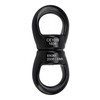 Swing Swivel Hook Stainless Steel 360° Rotatable Wear Resistant Black