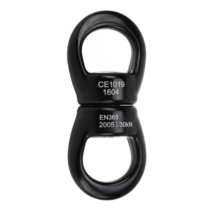 Swing Swivel Hook Stainless Steel 360° Rotatable Wear Resistant Black