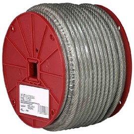 Campbell 7000697 3/16" X 250' Cable Vinyl Coated Reel