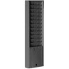 Metal Wall Mounted Time Card Holder Rack, Model 167H, 12