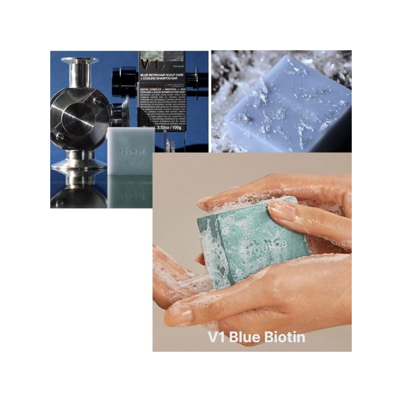 TOUN28 Solid Shampoo Bar 100g, Type:S19P Baobab tree oil (Extremely