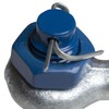 HEAVYTOOL Shackle Curved Steel High Strength 1.0 t with Bolt,