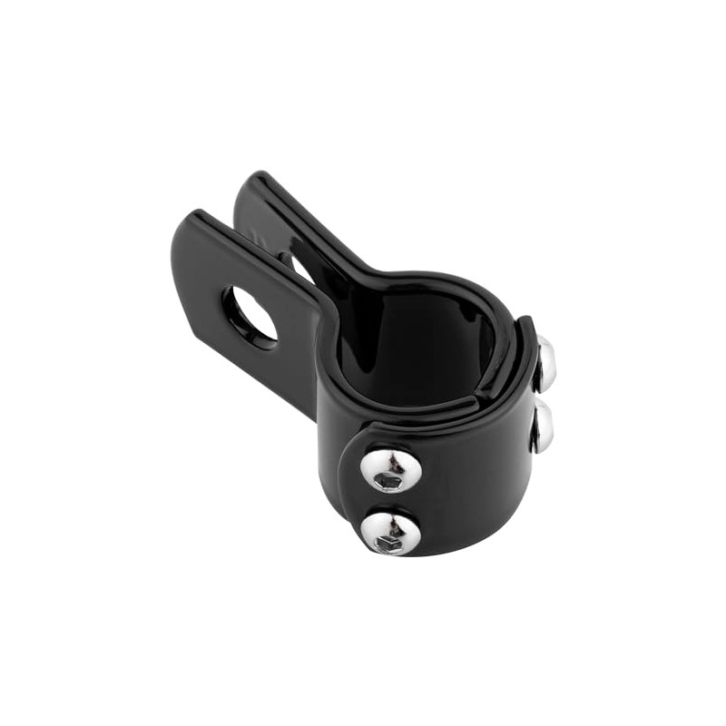 キジマ(Kijima) バイクパーツ クランプ 3ピース 1インチ ブラック 1個入り HD-05403