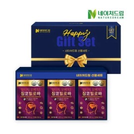 Nature Dream [Nature Dream] RTZ Omega 3 Gingko Biloba 1220mg x 30 capsules 3 boxes gift set / [네이처드림] 알티지오메가3 징코빌로바 1220mg x 30캡슐 3박스 선물세트