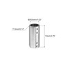 sourcing map Straight Pipe Fitting Connector, 316 Stainless Steel 2-Way