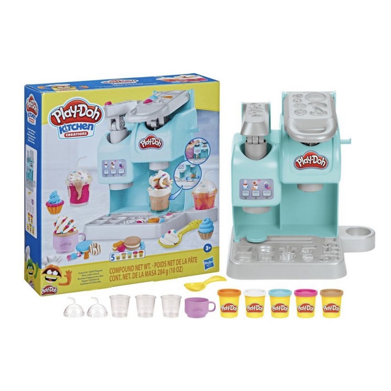 Hasbro Play-Doh Kitchen Creations Colorful Cafe Kids Kitchen Playset Toy