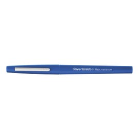 Paper Mate Flair Felt Tip Pens, Medium Point (0.7mm), Blue, 12 Count