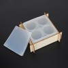 Square Mold DIY Crystal Epoxy Mould Silicone Parts Mirror Surface