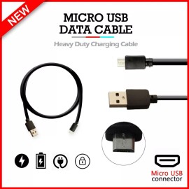 Universal B2G1 Free Micro USB Heavy Duty USB A to B Charger Cable Cord (U2A1-MCB-01BL