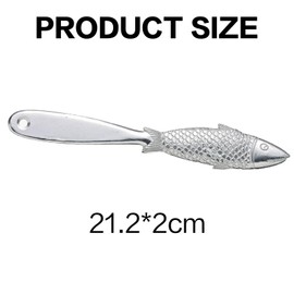 Fish Scaler, Aluminium, 22 cm, Silver