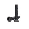 binifiMux 10-Pack Black 5/16-18 x 1 Inch Black Hex Socket