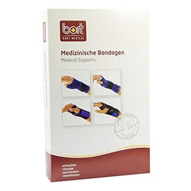 Bort ManuBasic 112920 Medium Right Skin Wrist Brace Can be Worn Right or Left in Various Colours, Right Medium, Beige