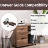 Drawer Slides Repair Kit ABS Robust Construction Easy To Install