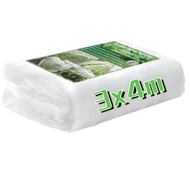 joonnair Insektenschutznetz, 3x4m Gemüsenetz, Pflanzenschutznetz für Gemüse, Obst, Blumen & Gewächshaus, Gartennetz zum Schutz vor Schädlingen, Vögeln und Insekten, geeignet für Garten, Gemüsebeet